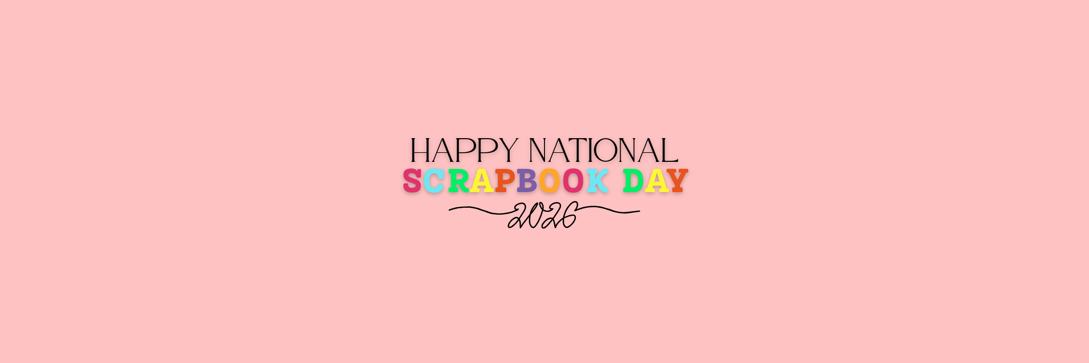 National Scrapbook Day 2026 Sale