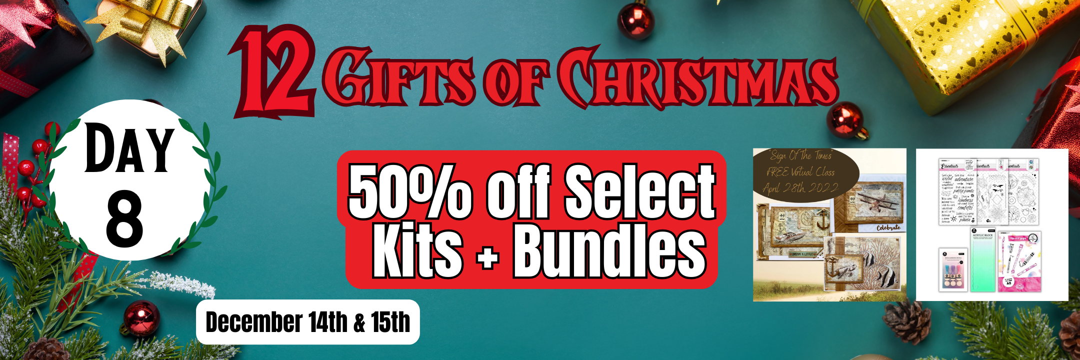 12 Gifts Of Christmas -- Day 8 -- Selected Bundles