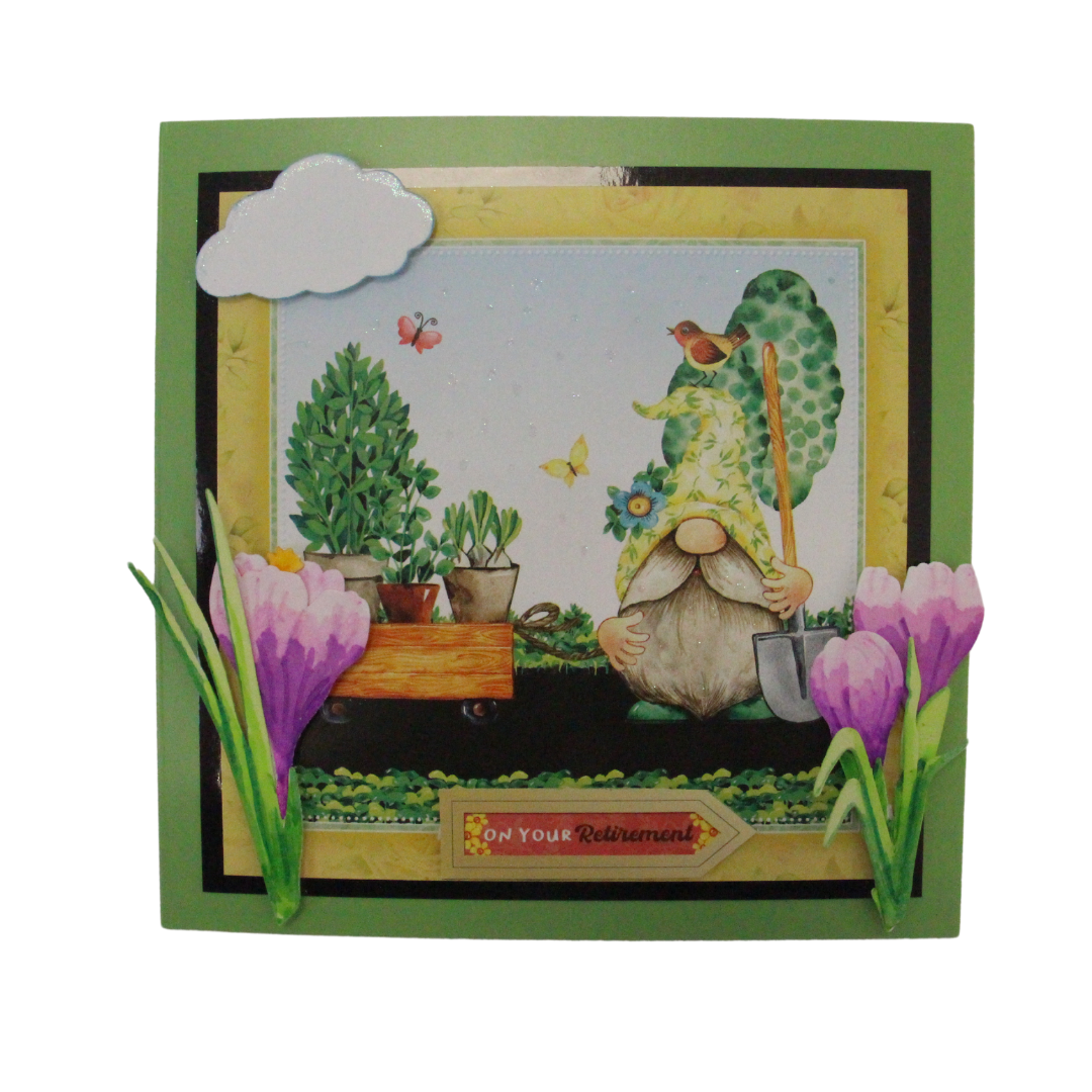 Gnome & Butterfly Card
