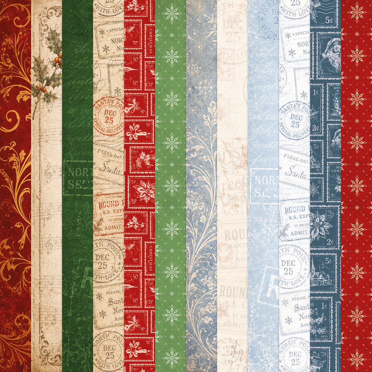 Letters to Santa Printed Cardstock, 24 sheets