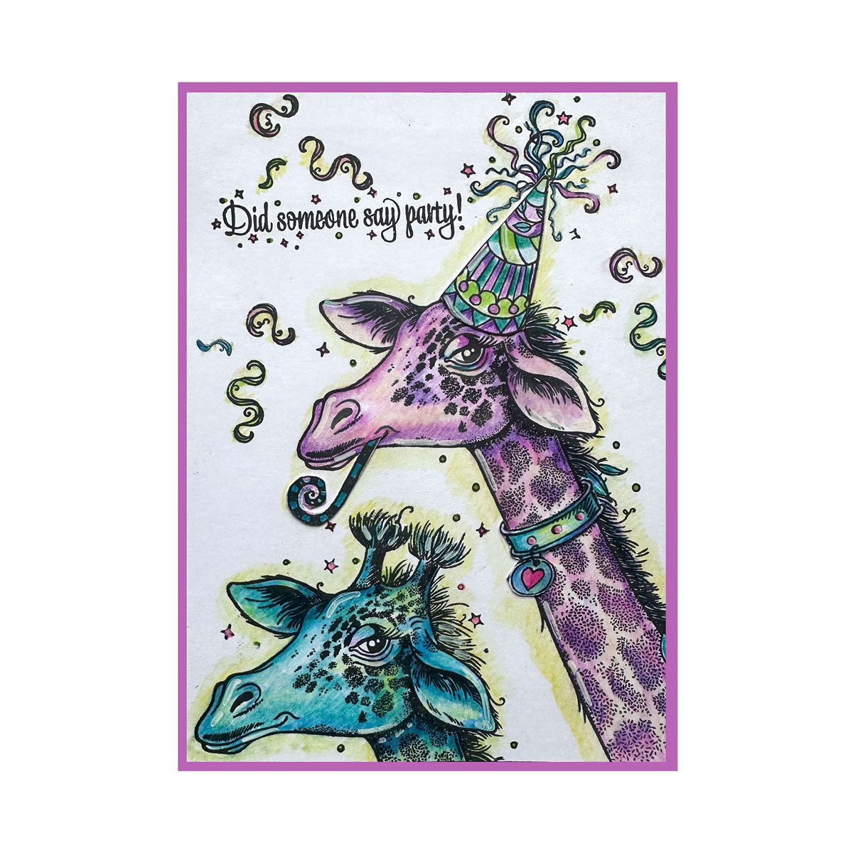 Pink Ink Designs - Giraffic Jam Giraffe, DL Stamp Set
