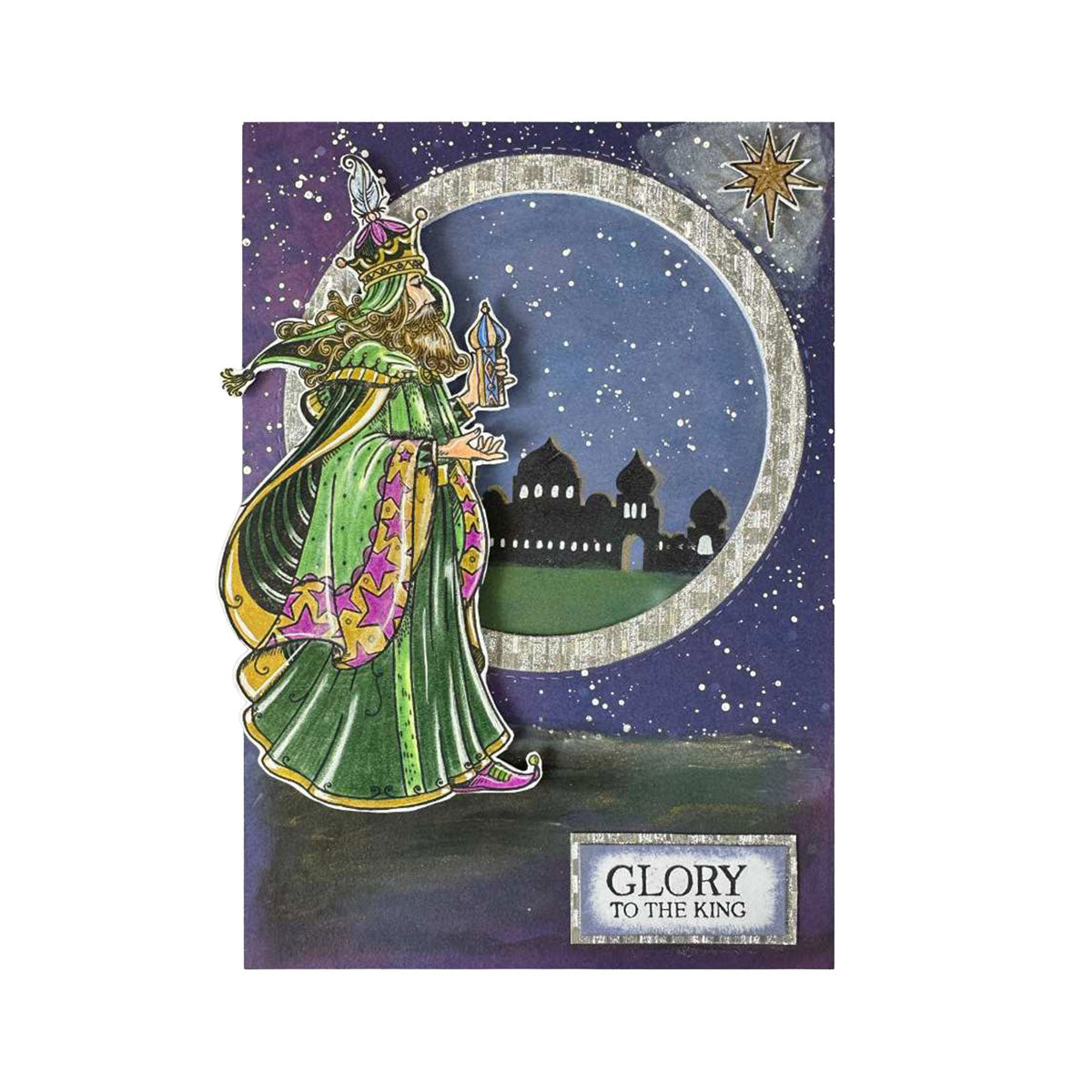 Pink Ink Designs - Aurelius - Christmas King, DL Stamp Set