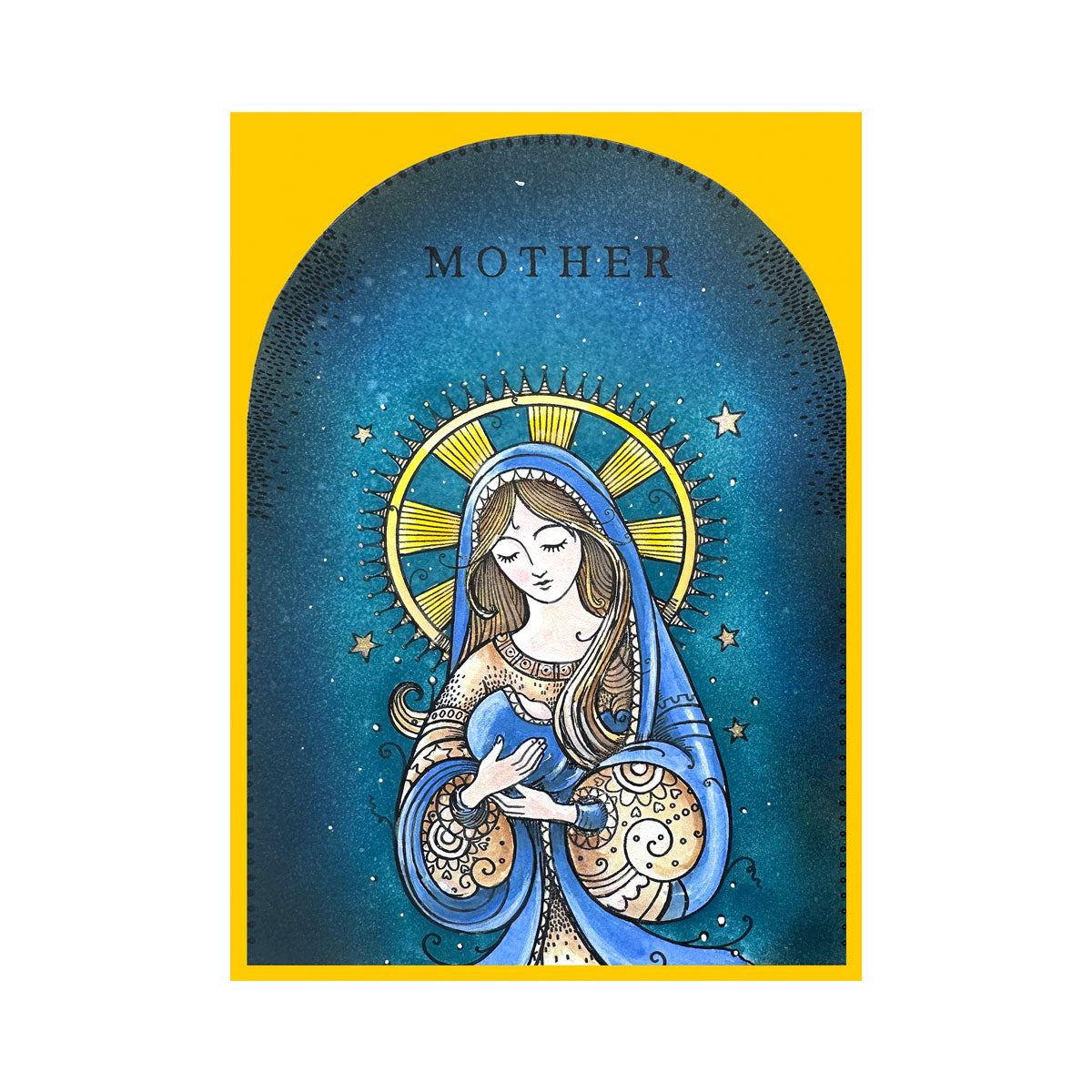 Pink Ink Designs - Quiet Grace - Christmas Mother Mary, DL Stamp Set