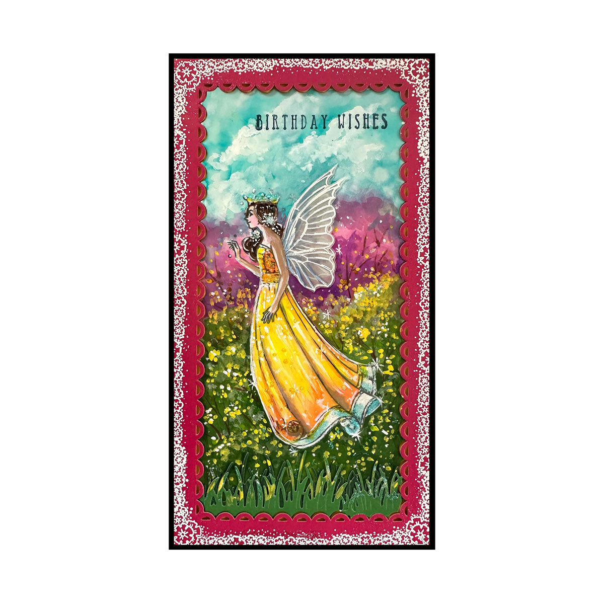 Pink Ink Designs - Seraphina - Christmas Angel, DL Stamp Set