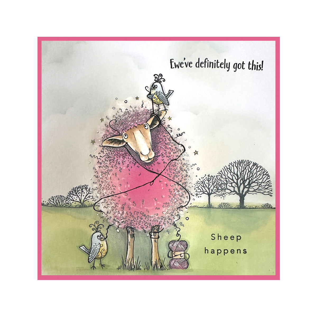 Pink Ink Designs - Ewe-Phoria Sheep, DL Stamp Set