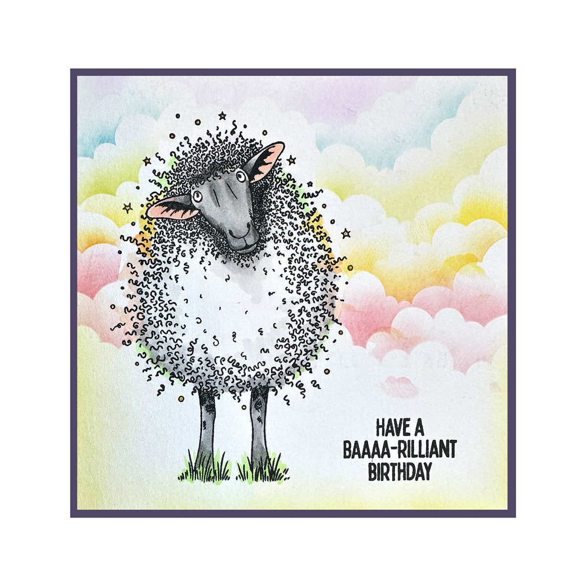 Pink Ink Designs - Ewe-Phoria Sheep, DL Stamp Set