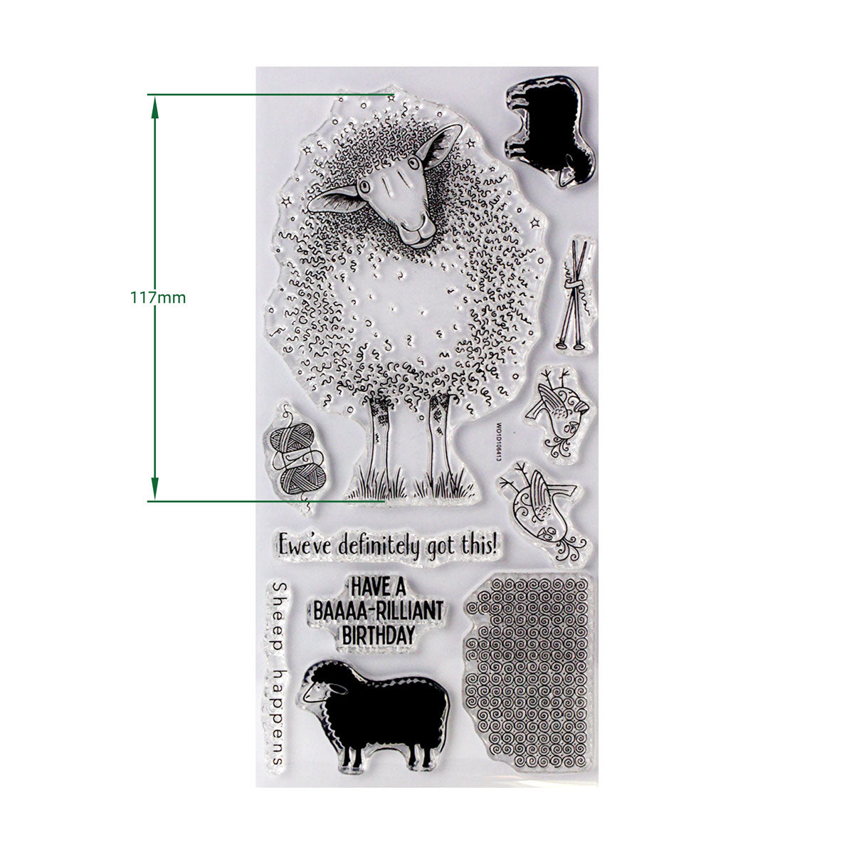 Pink Ink Designs - Ewe-Phoria Sheep, DL Stamp Set