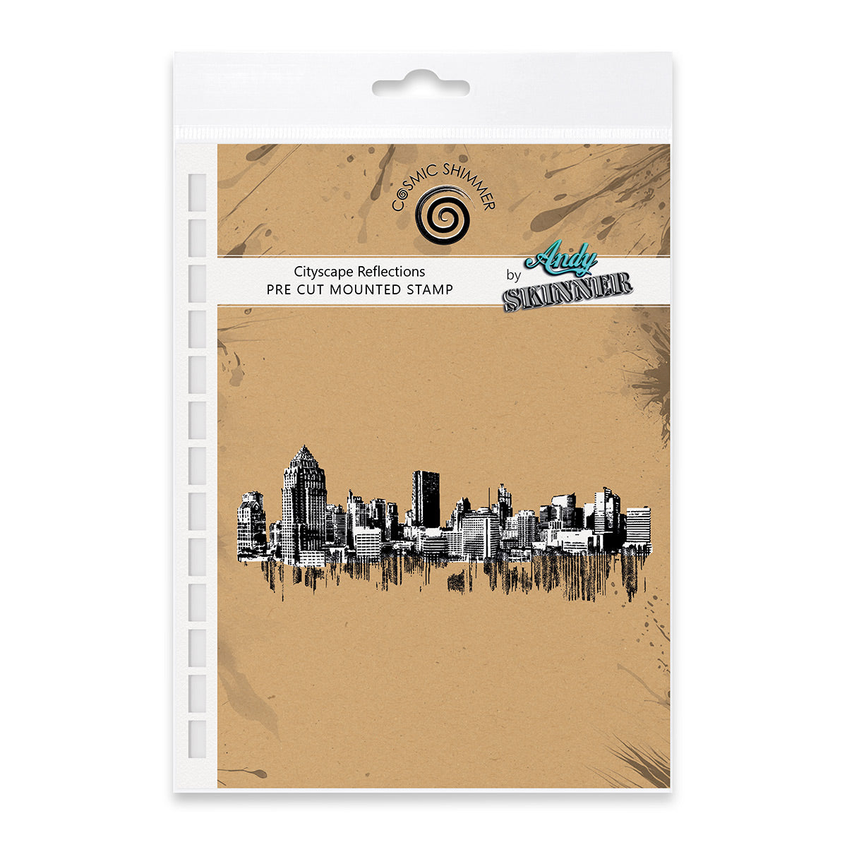 Cityscape Reflections Pre Cut Rubber Stamp Set by Andy Skinner