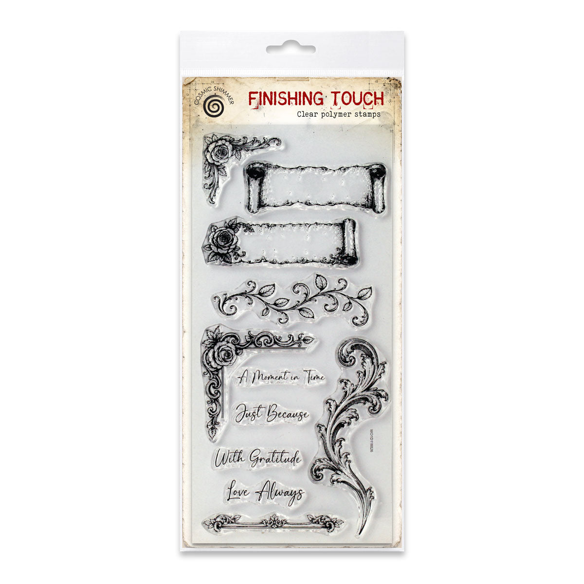 Cosmic Shimmer Finishing Touch, DL Stamp Set