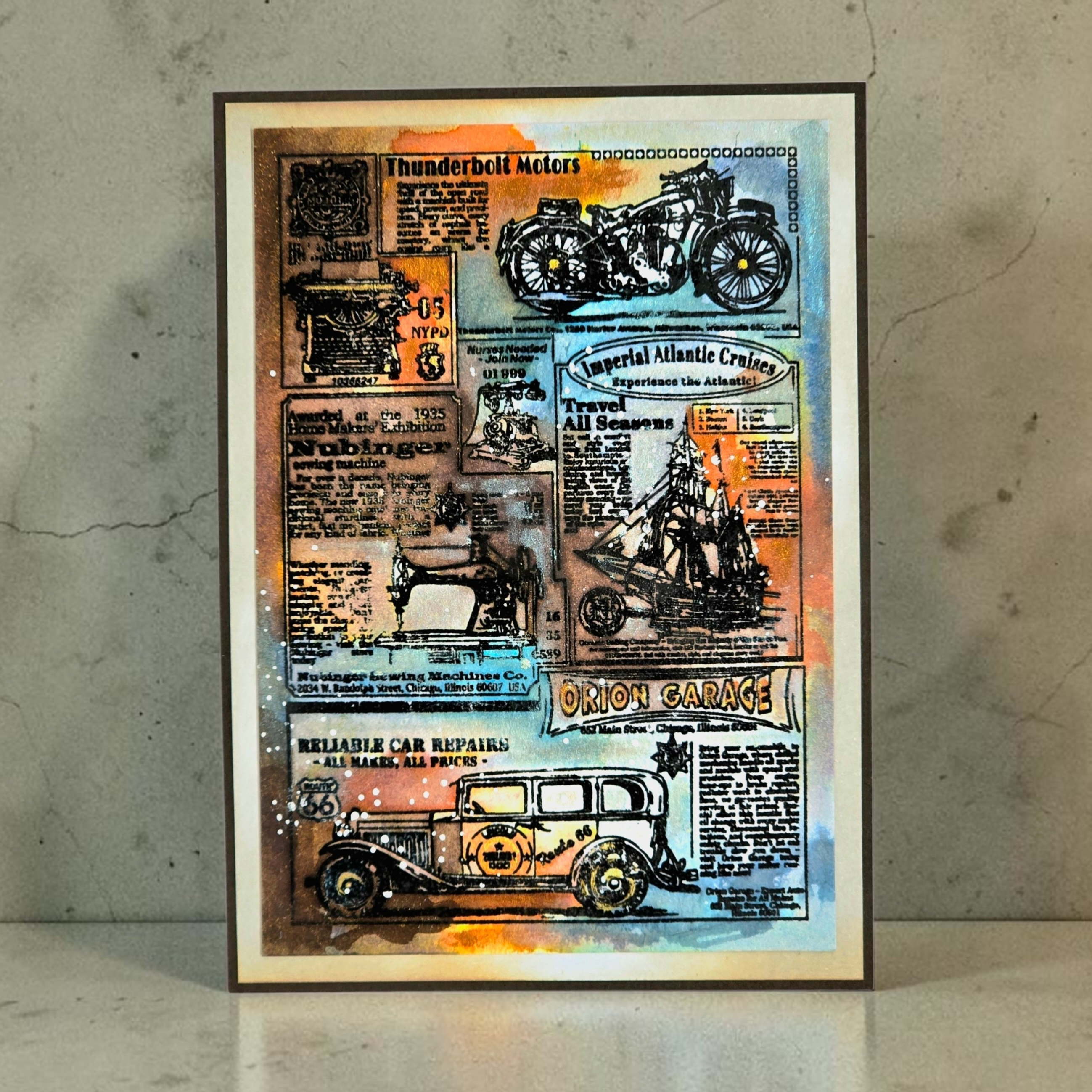AALL and Create - A6 - Stamp Sets - The Daily News