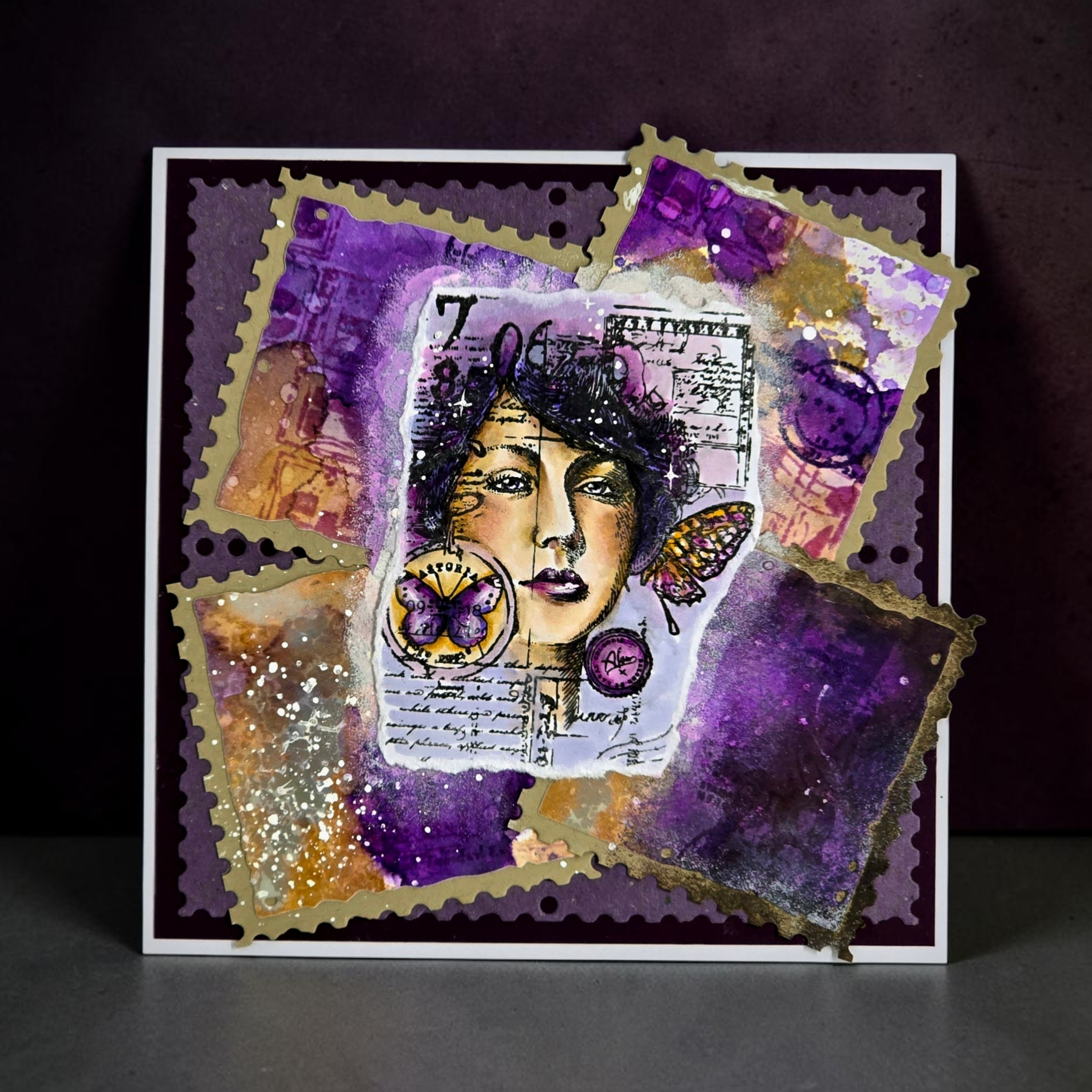AALL and Create - A7 - Stamp Sets - Fragments in Transit