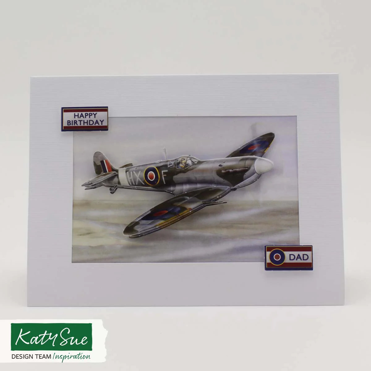 Die Cut Decoupage – Spitfire (Pack Of 3)