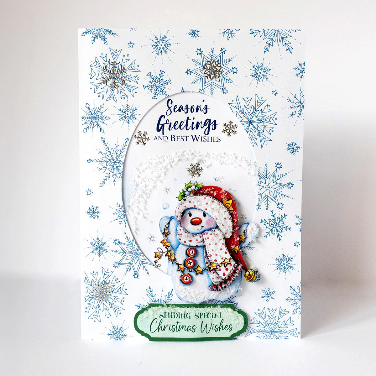 Die Cut Decoupage – Jolly Snowmen & Birds (pack of 3)