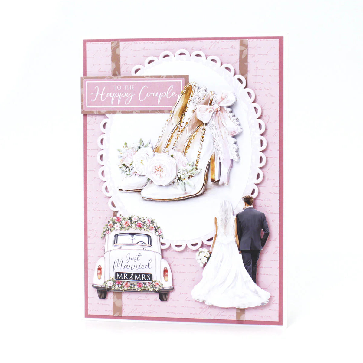 Die Cut Decoupage – Wedding Shoes (pack of 3)