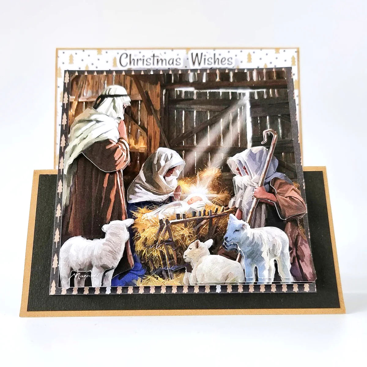Die Cut Decoupage – Nativity (Pack Of 12)