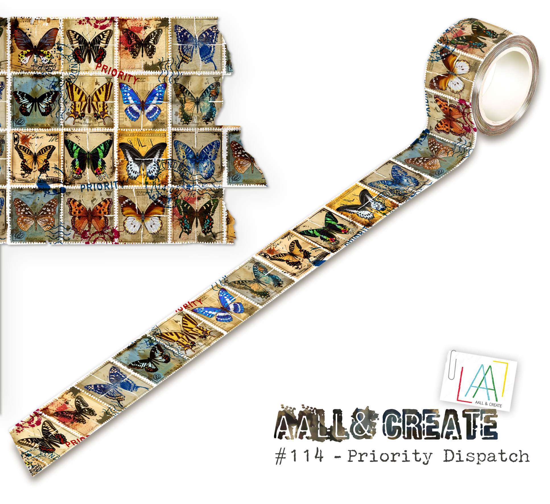 AALL and Create - Washi Tape 25mmx10m - Priority Dispatch