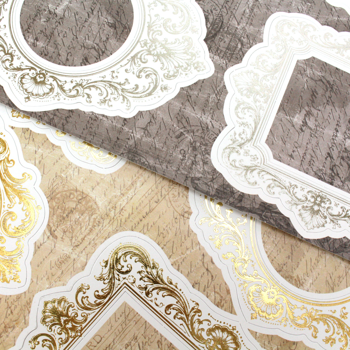Cosmic Shimmer Gilded to Grunge Frames & Flourishes
