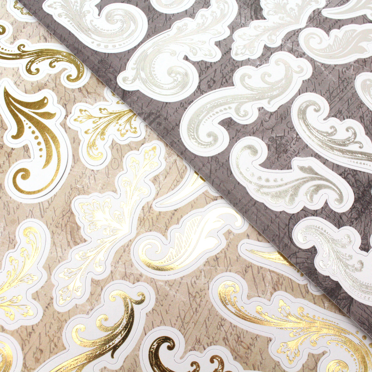 Cosmic Shimmer Gilded to Grunge Frames & Flourishes