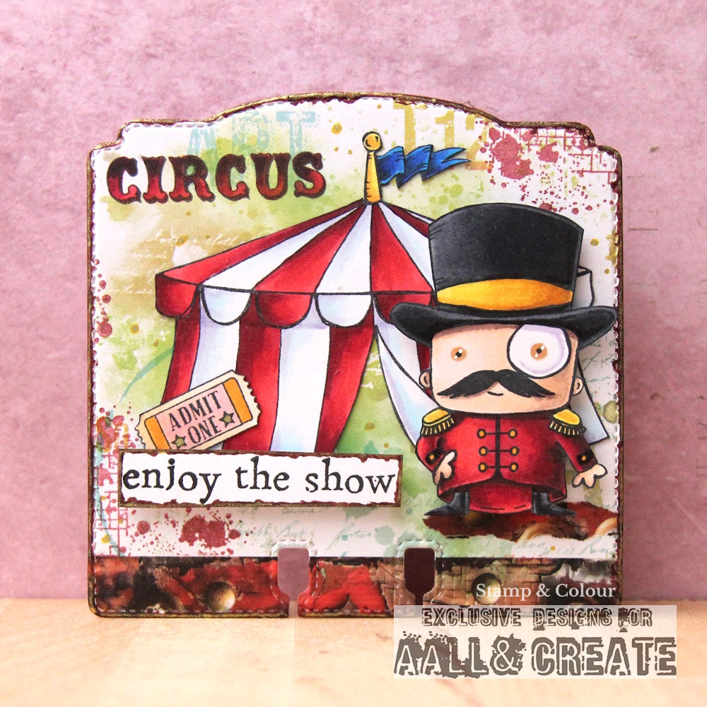 AALL and Create - A6 Stamp Set - The Big Top