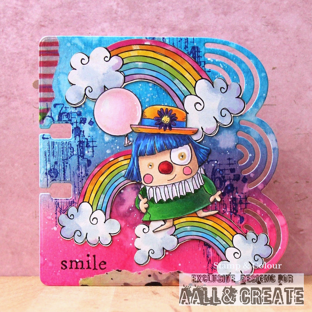 AALL and Create - A7 Stamp Set - Clown Around