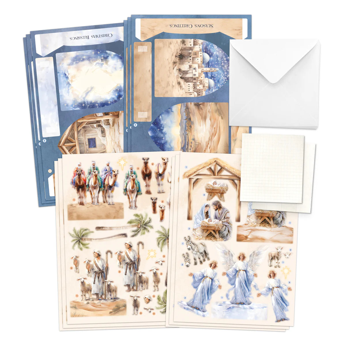 Nativity Scenes, Pop Up Card Making Kit