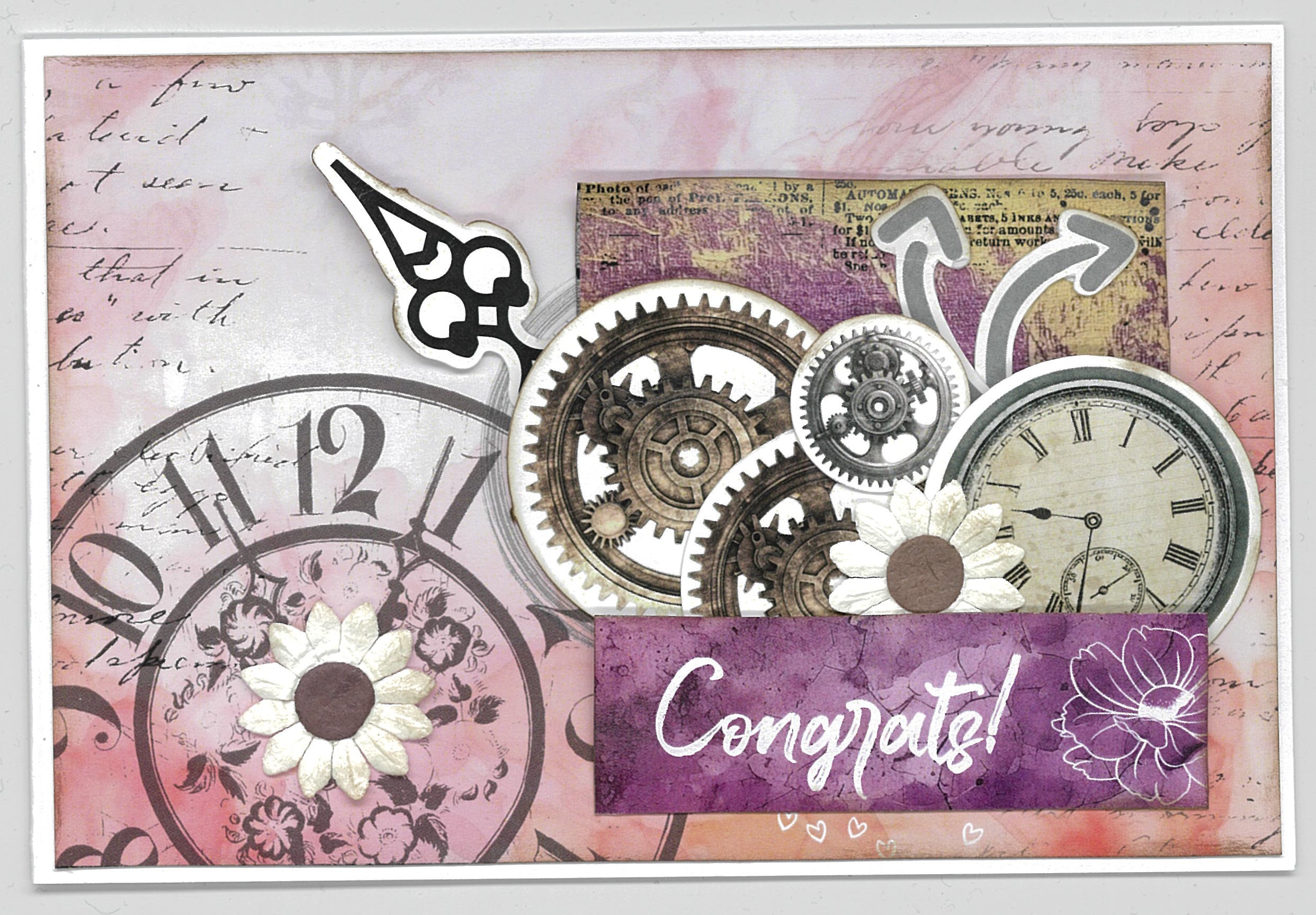 3Quarter Designs Oh Texture 6x4 Card Pack