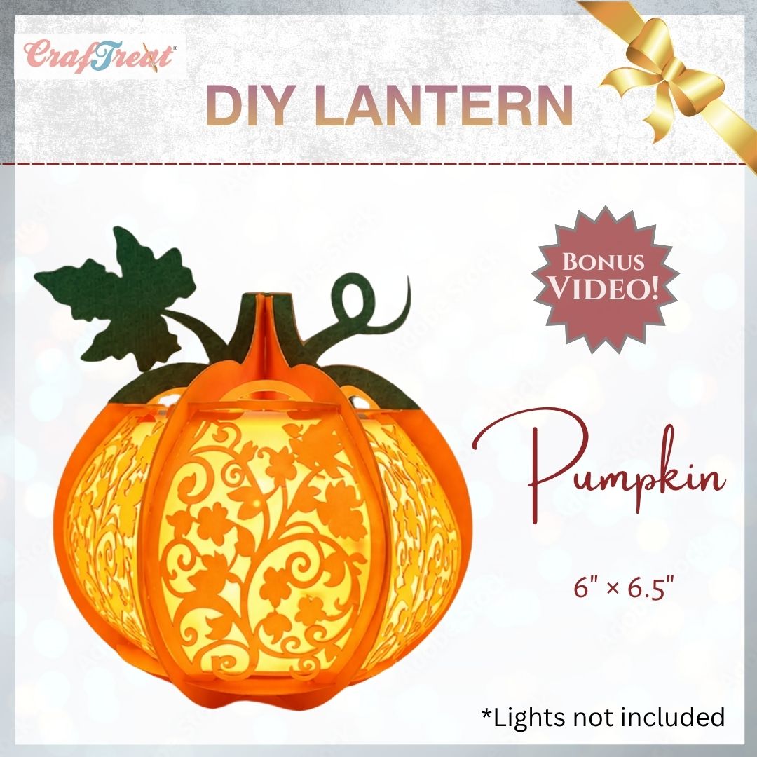 CrafTreat DIY Lantern - Pumpkin               