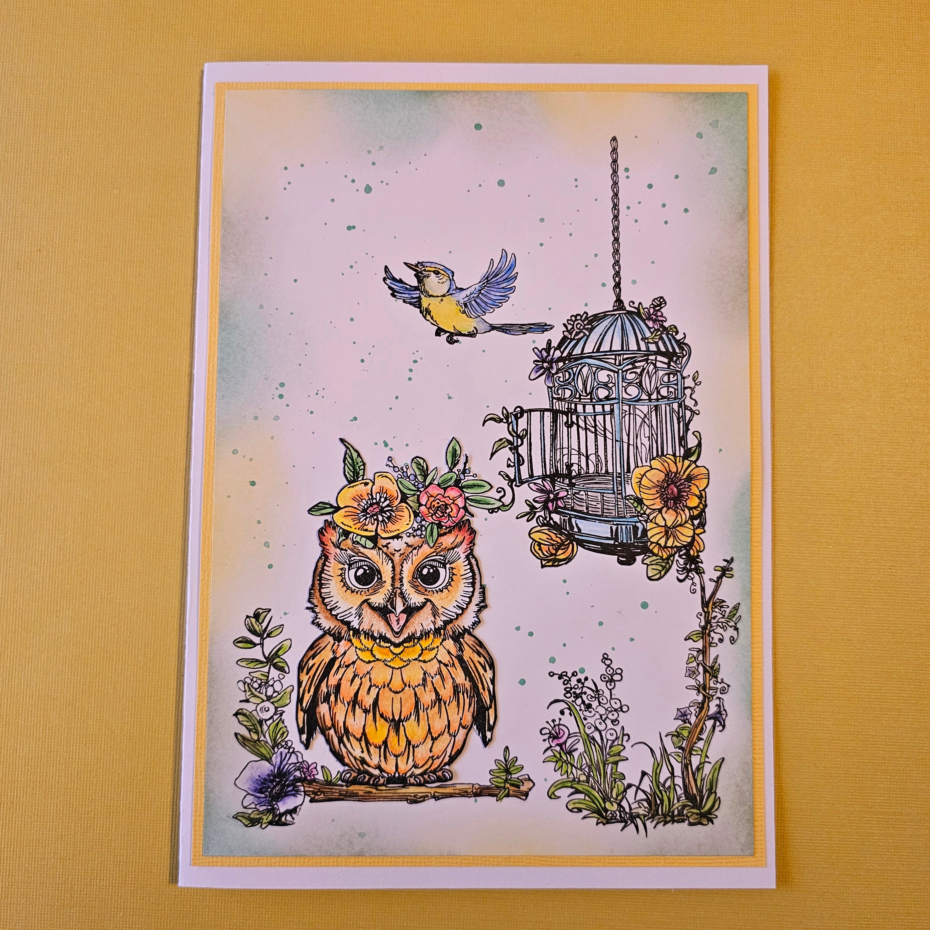 AALL and Create - A6 Stamp Set - Night Wing Petals