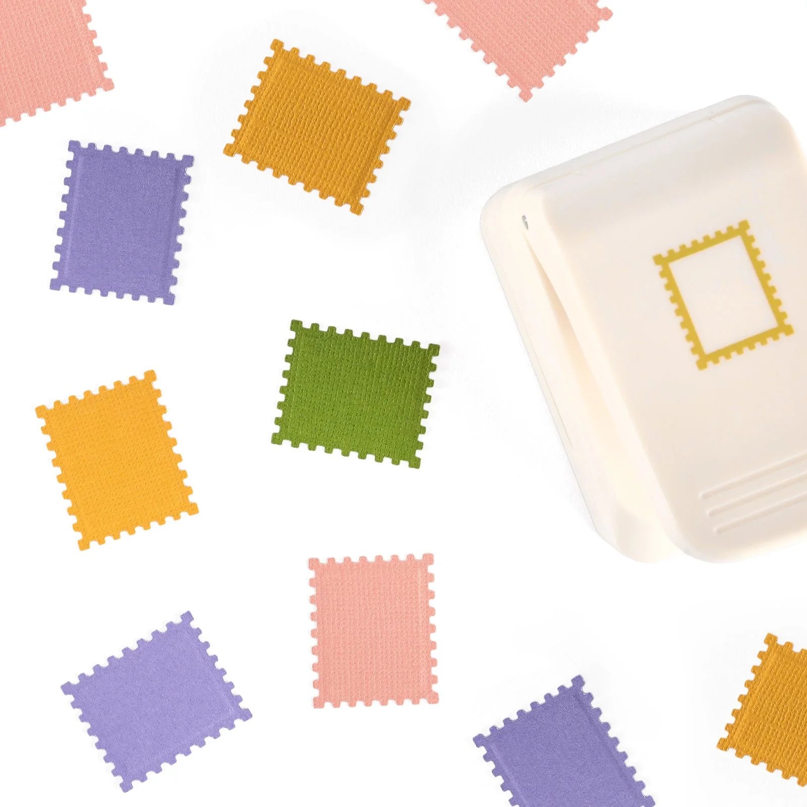 Vaessen Creative • Embossing Craft Punch Postage Stamp Medium