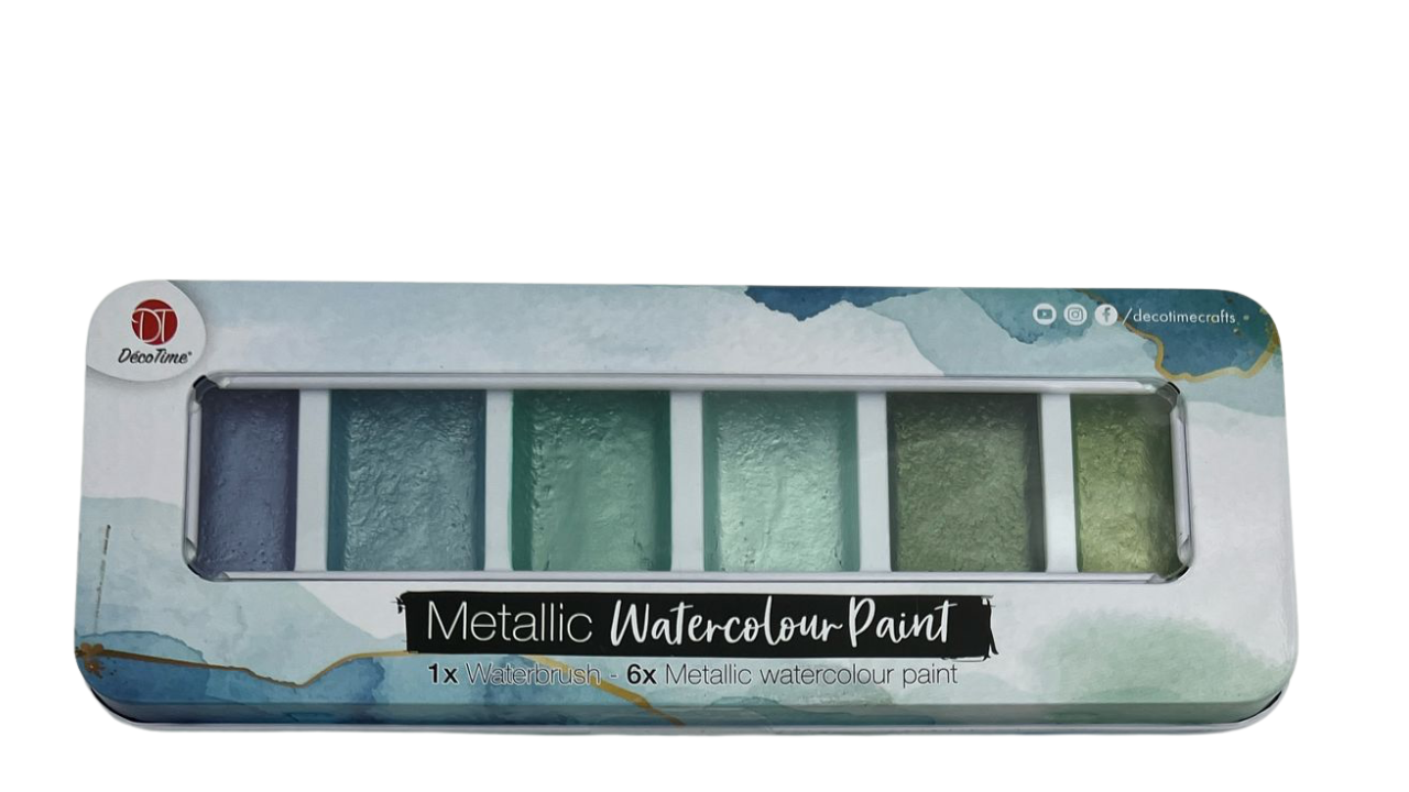 Deco Time Water Colour Paint - Meadow Mist