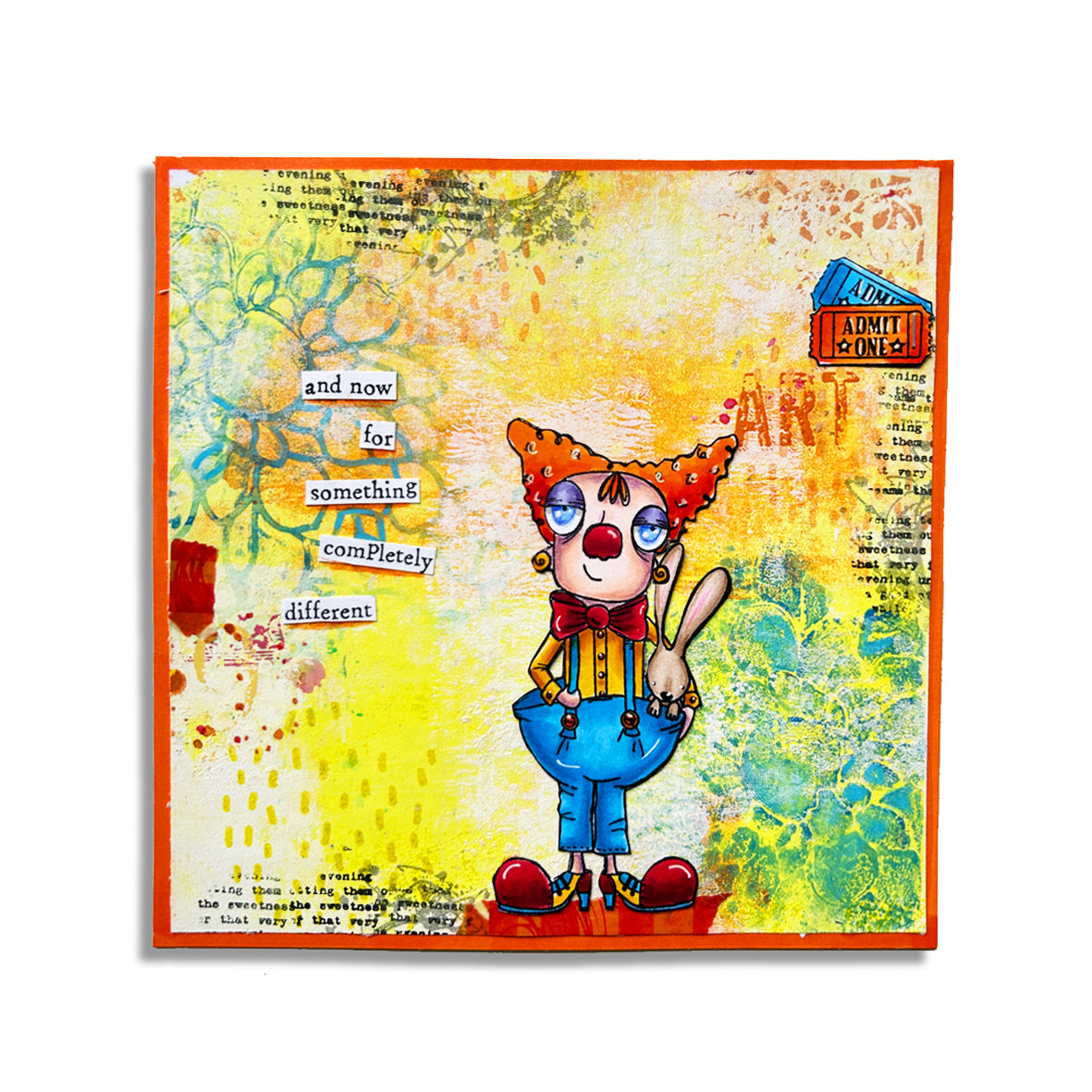 AALL and Create - A7 Stamp Set - Clown Dee