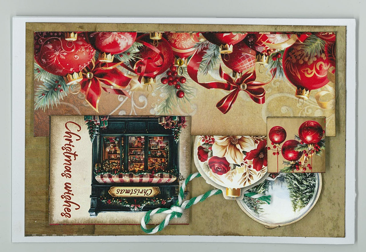 3Quarter Designs Holly Jolly 6x4 Card Pack