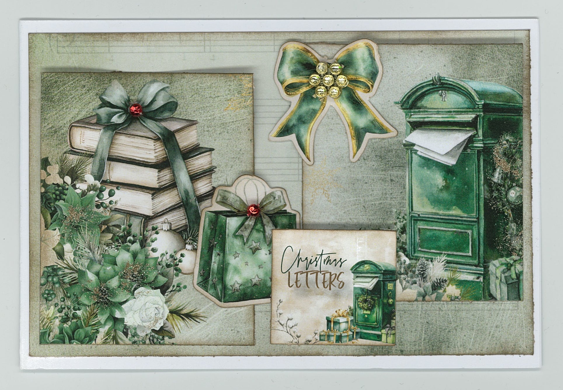 3Quarter Designs Pine Festivities 6x4 Card Pack