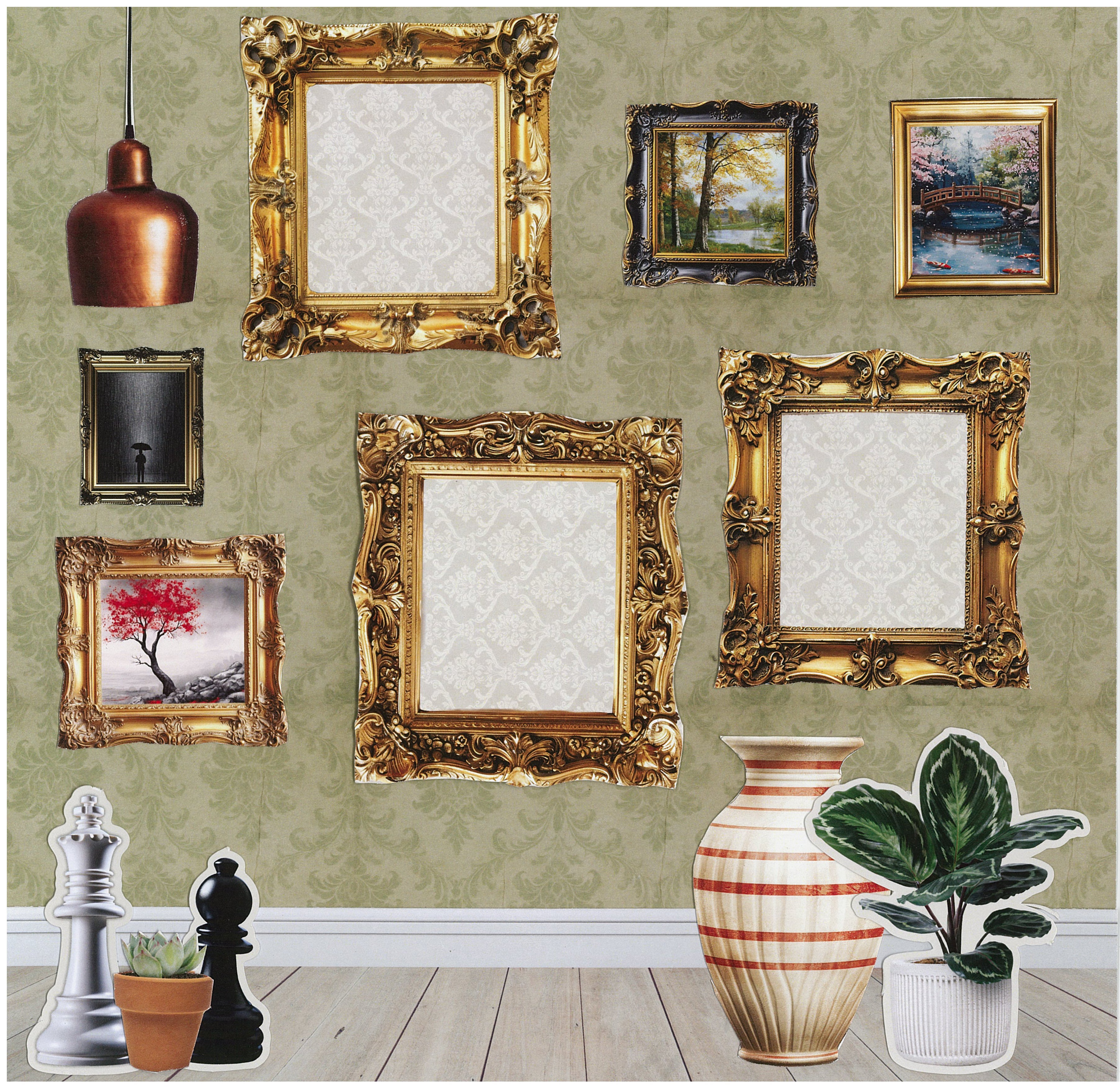 3Quarter Designs Timeless Gallery 12x12 Designer Paper & Diecuts Set