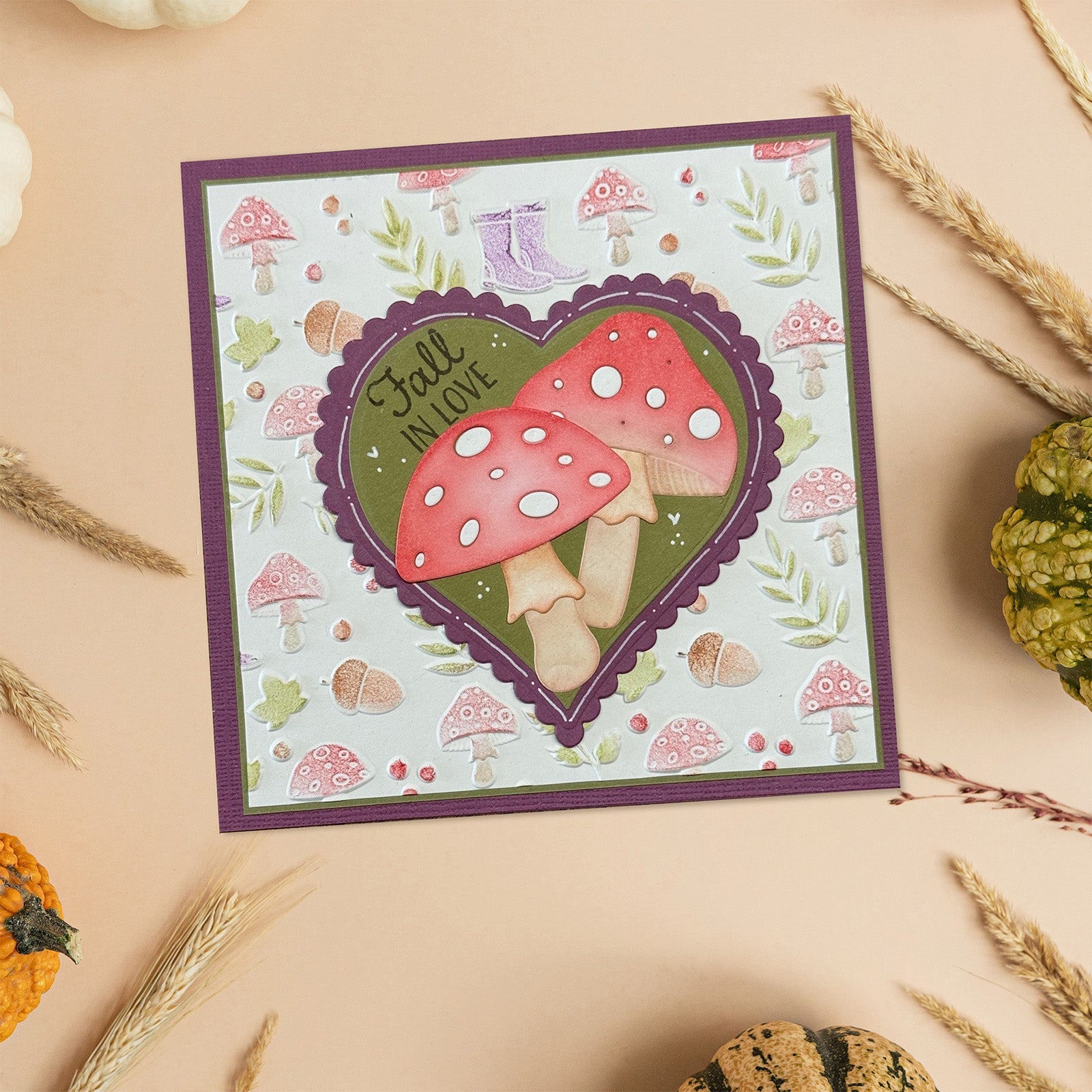 Vaessen Creative • Embossing Folder Autumn Icons 5.9x5.9in 1pcs