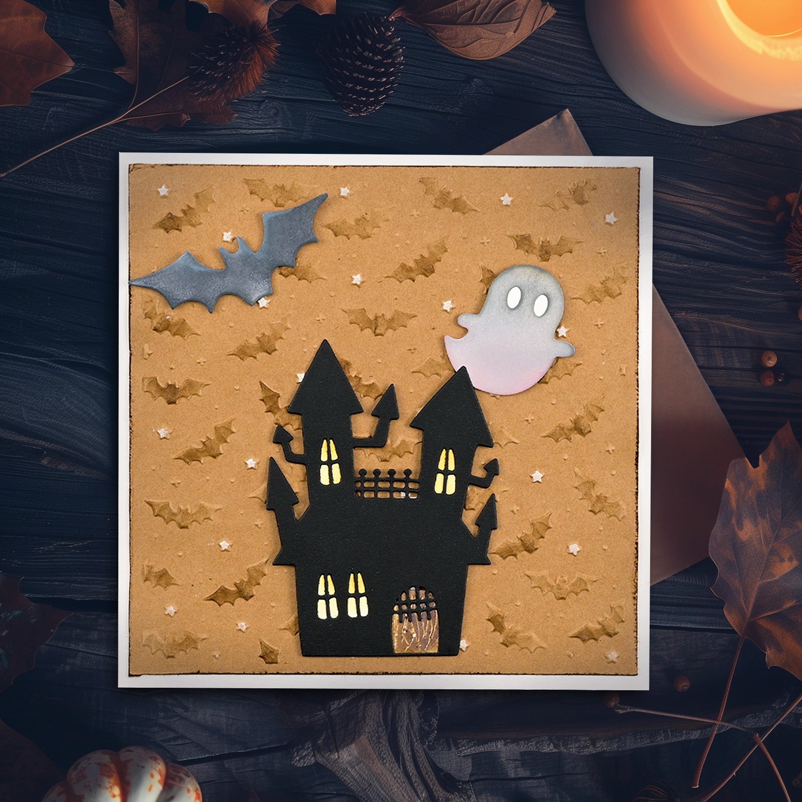 Vaessen Creative • Embossing Folder Bats 5.9x5.9in 1pcs