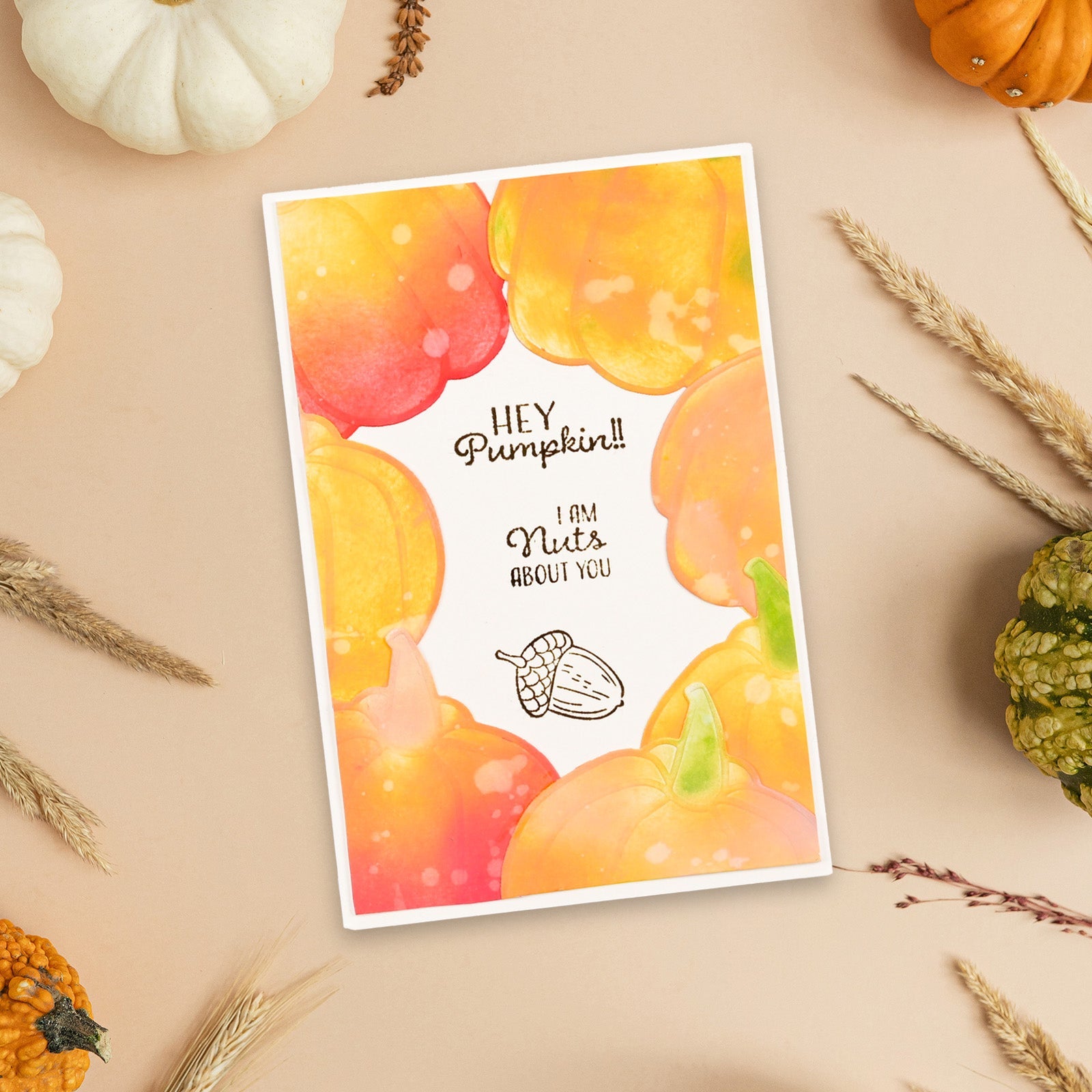 Vaessen Creative • Clear Stamps Hey Pumpkin 16pcs