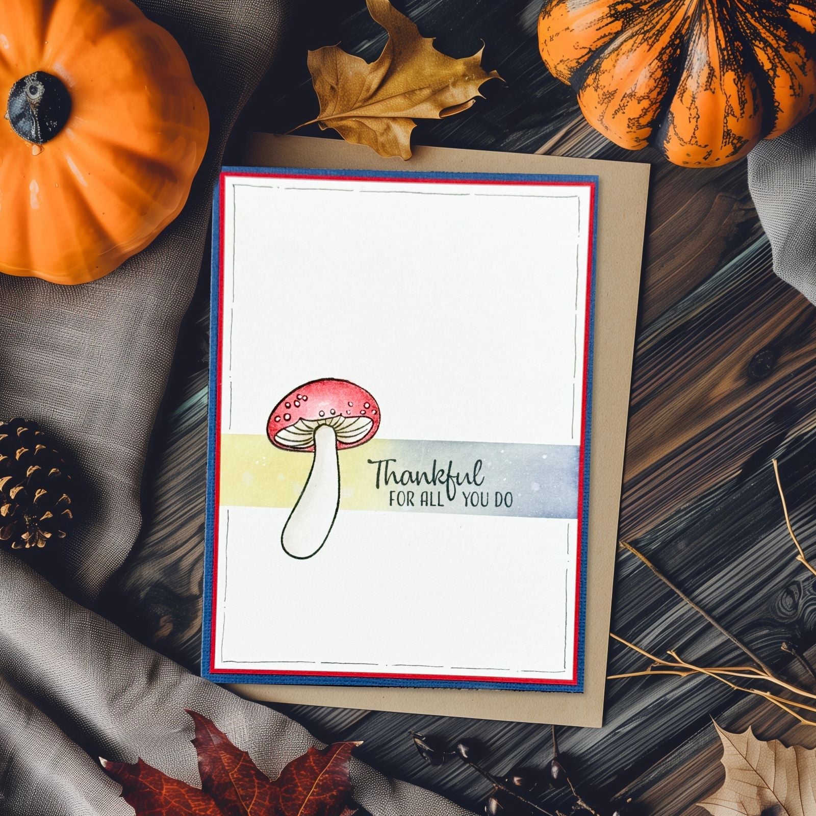 Vaessen Creative • Clear Stamps Hey Pumpkin 16pcs