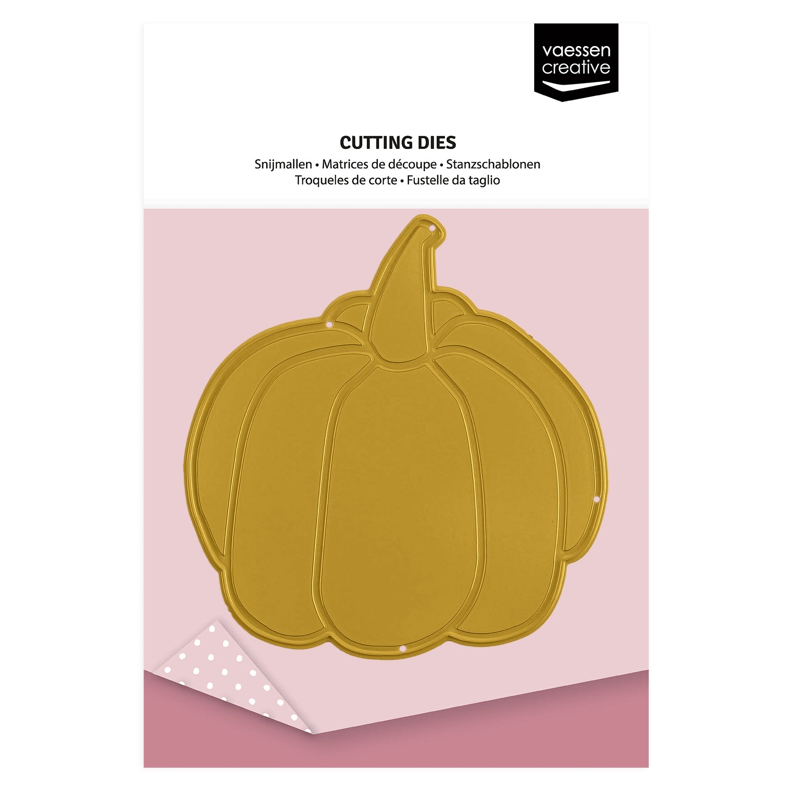 Vaessen Creative • Cutting and Embossing Die Pumpkin 2.8x3in