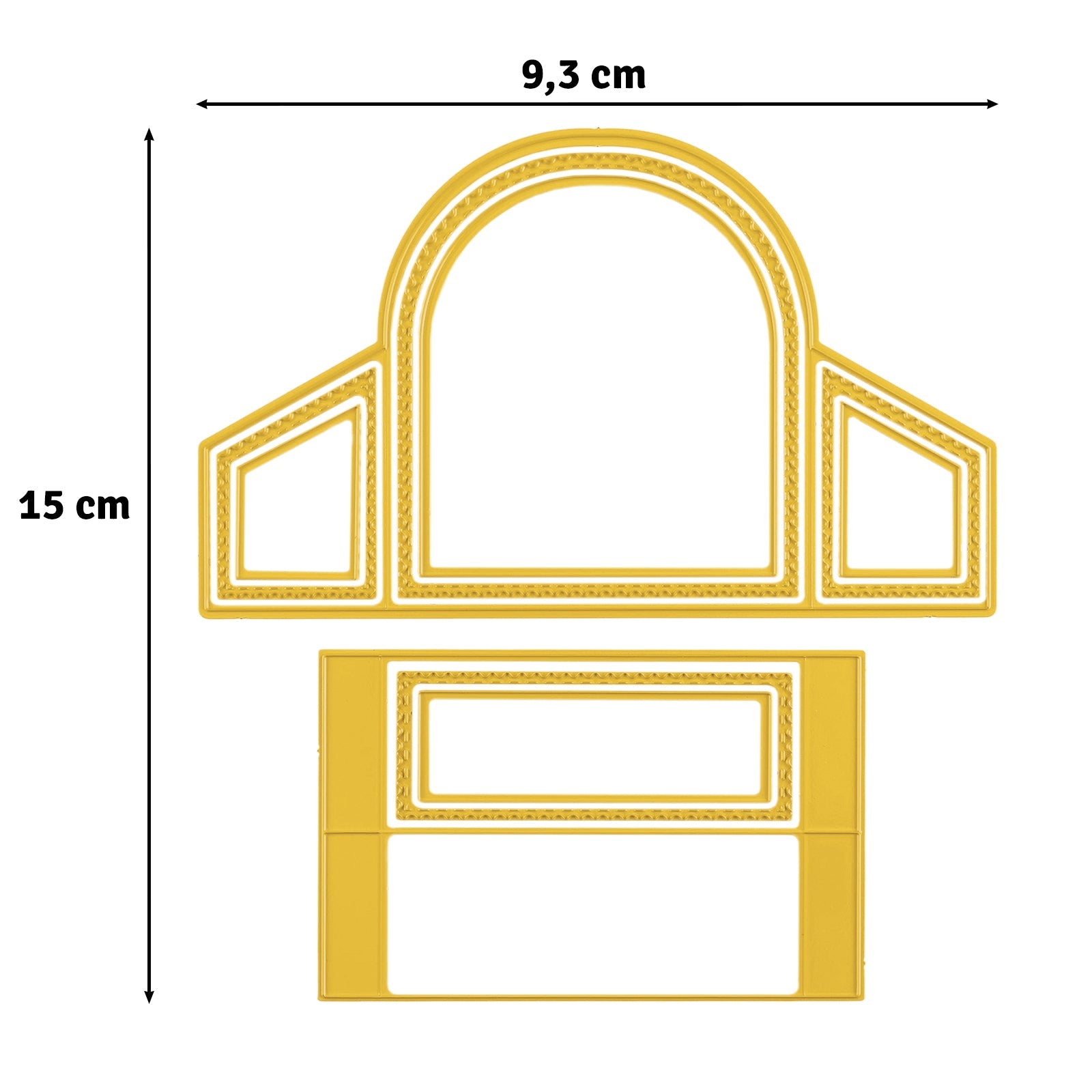 Vaessen Creative • Cutting Die Set Postal Edges
