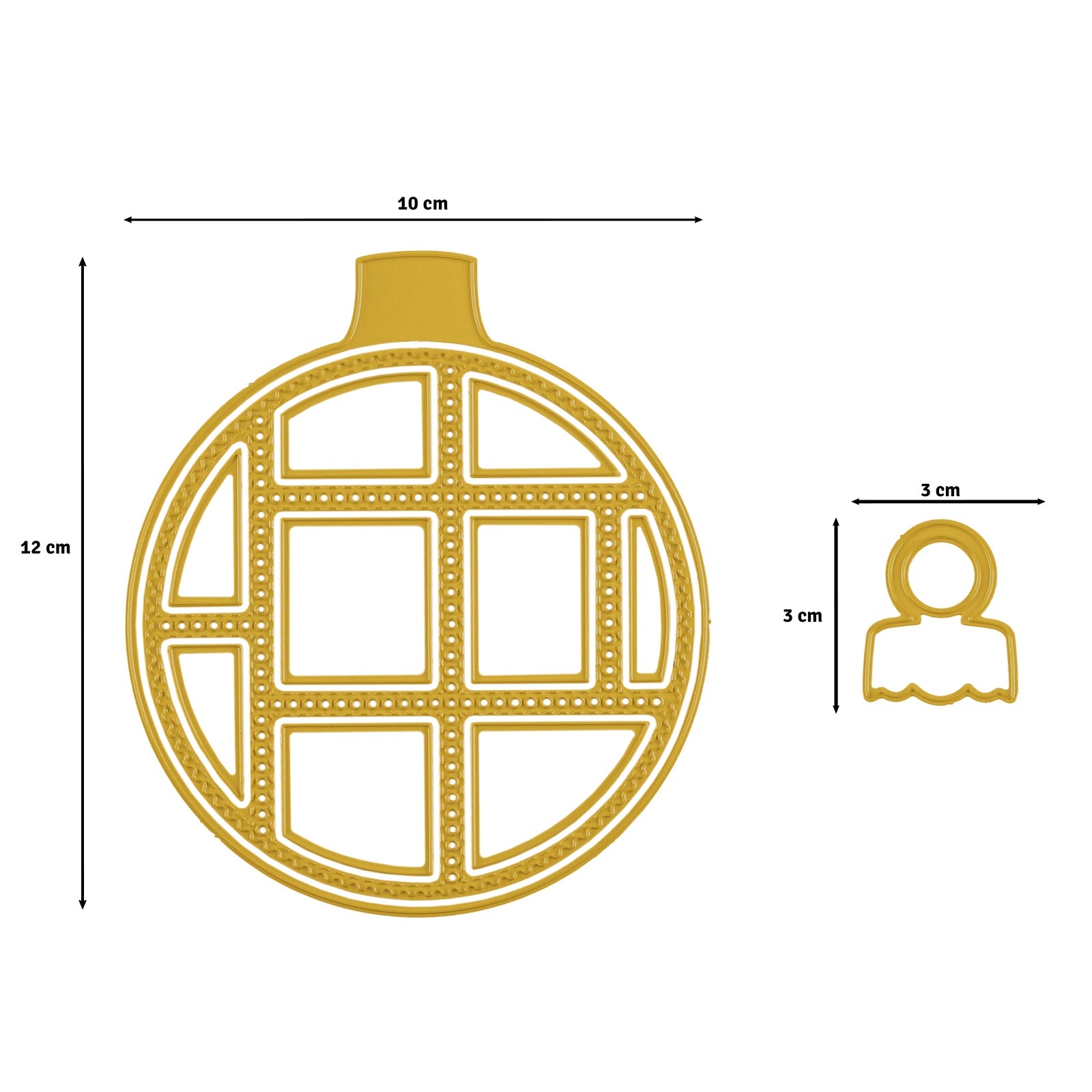 Vaessen Creative • Cutting Die Set Postal Bauble