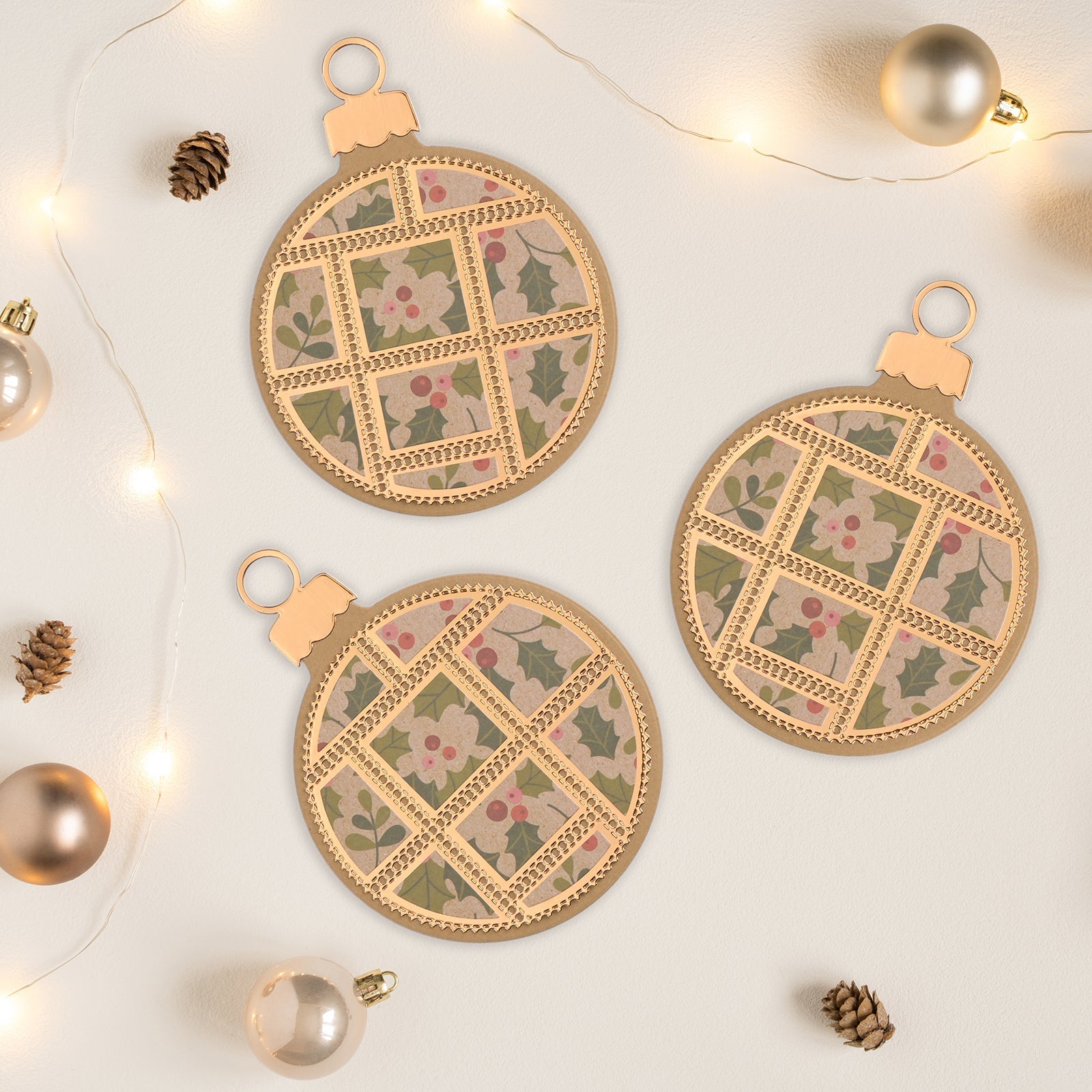 Vaessen Creative • Cutting Die Set Postal Bauble