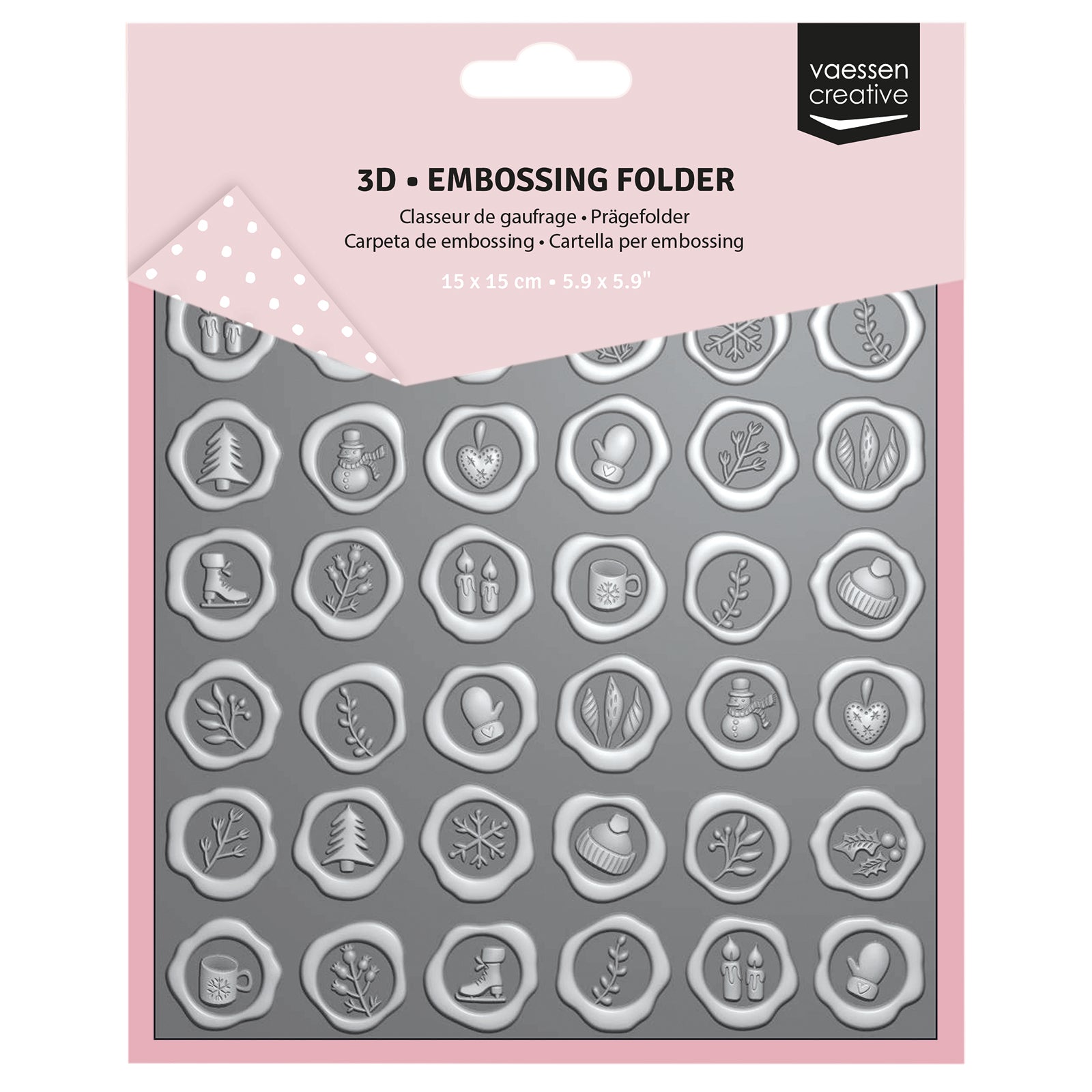 Vaessen Creative • Embossing Folder Wax Seal