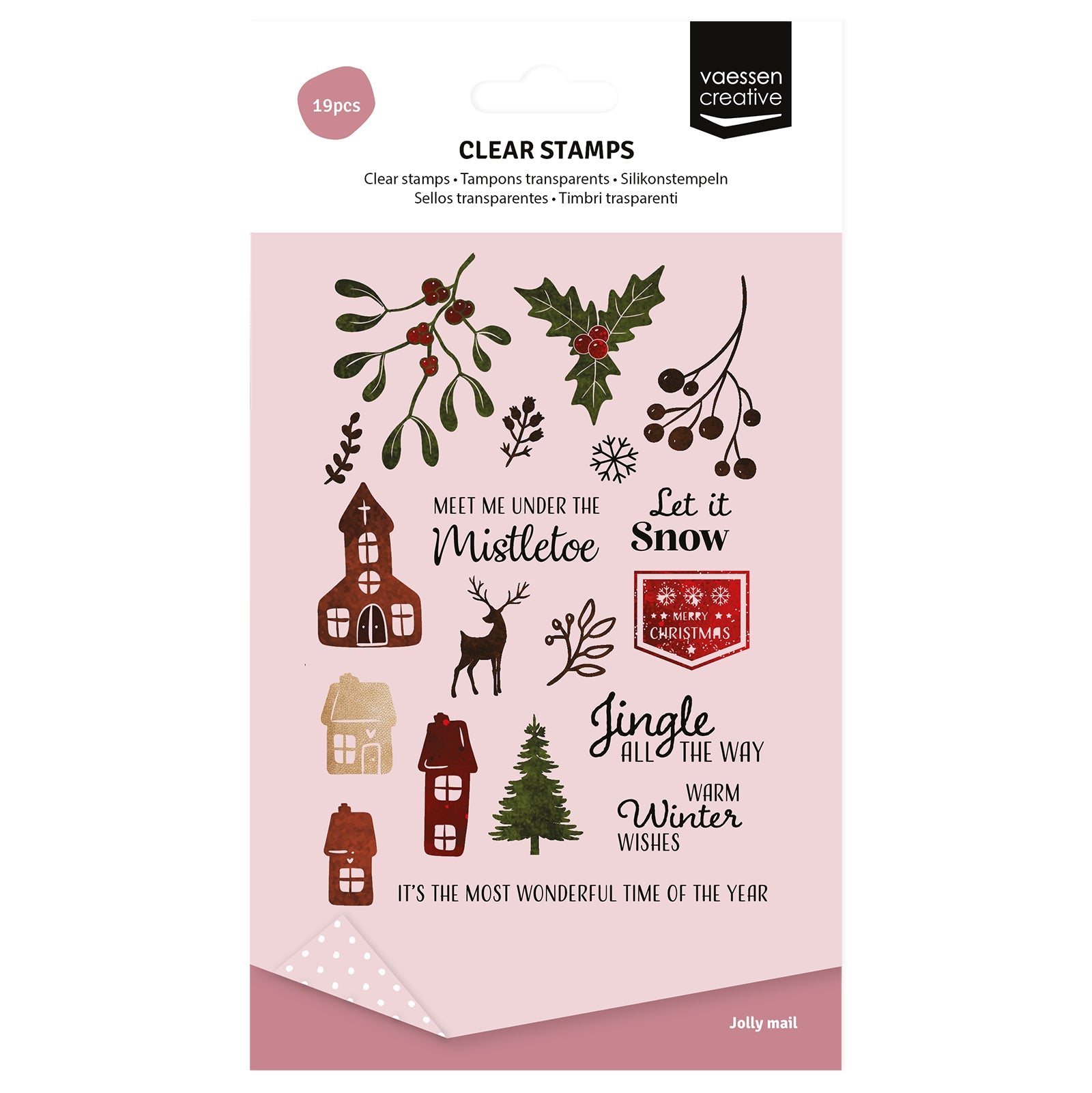 Vaessen Creative • Clear Stamps Mistletoe