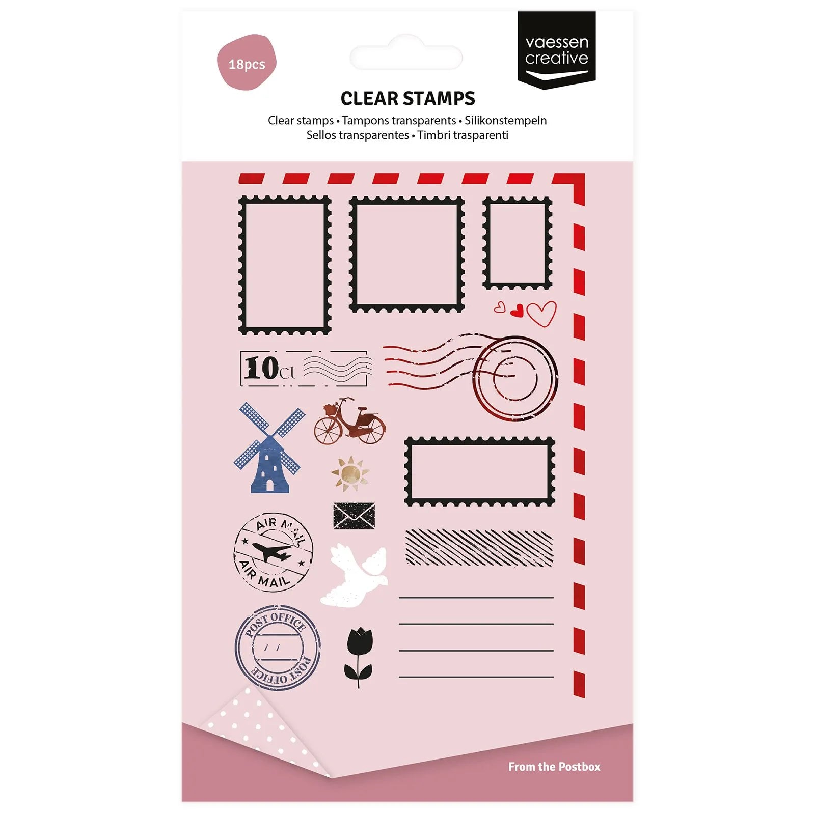 Vaessen Creative • Clear Stamps From the Postbox