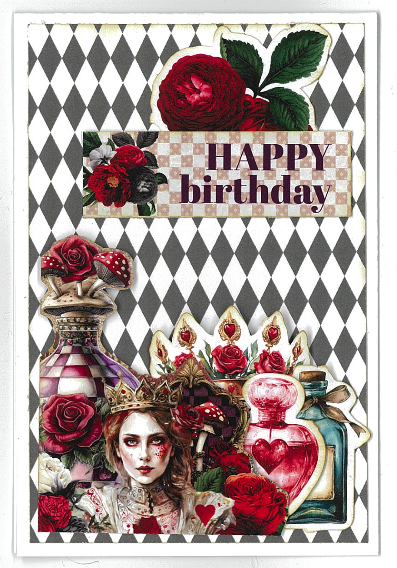 3Quarter Designs Red Queen 6x4 Card Pack
