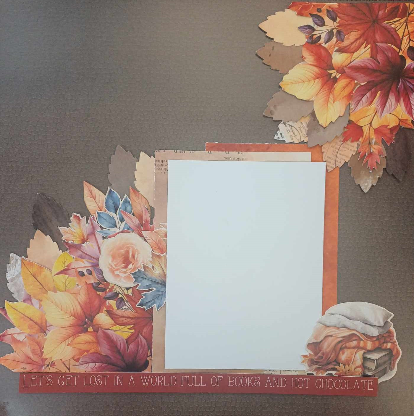 3Quarter Designs Falling Leaves 12x12 Scrapbook Collection