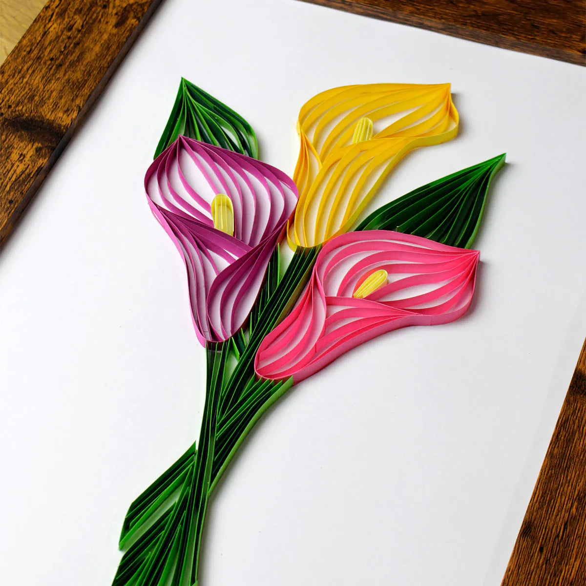 Calla Template Calla Lily Quilling Template Kit