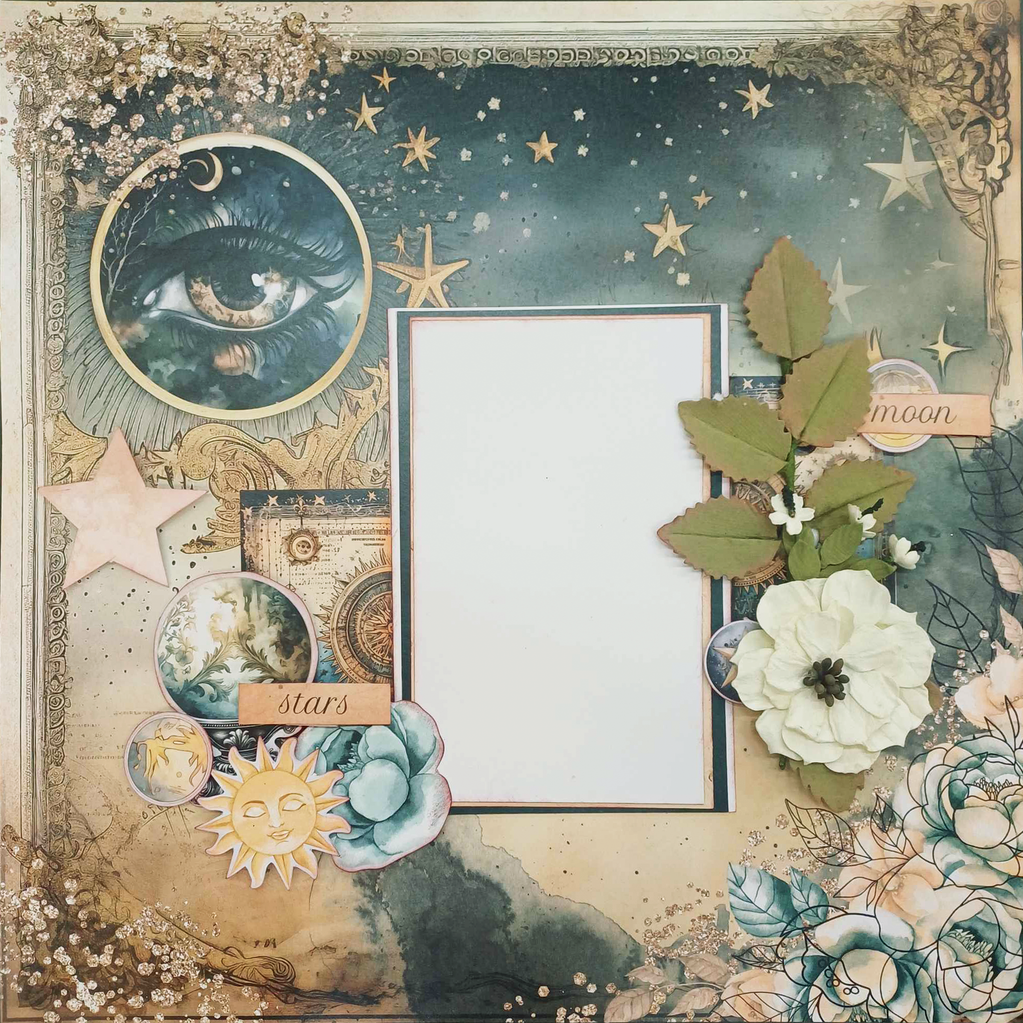 3Quarter Designs Celestial Skies 12x12 Scrapbook Collection