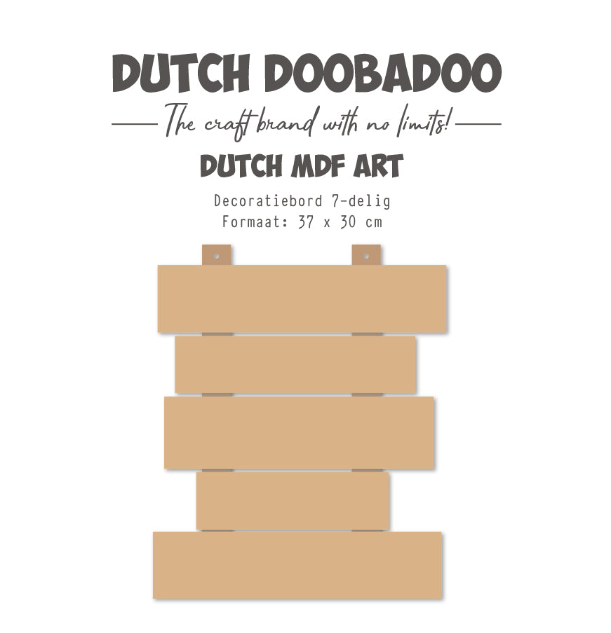 Dutch Doobadoo DDBD MDF Deco Board 7 pcs